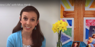Music video for children from Miss Heidi: “New Life”