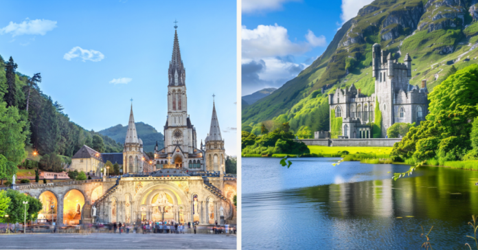 Pilgrimage Locations - France and Ireland landscapes
